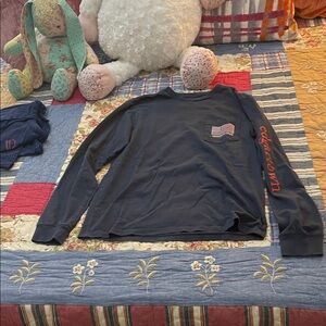 Vineyard Vines Navy Cotton Shirt